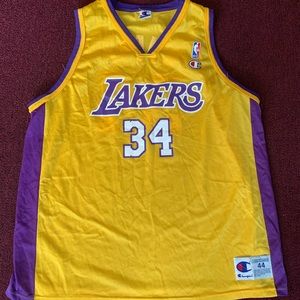 VTG Lakers shaq jersey
